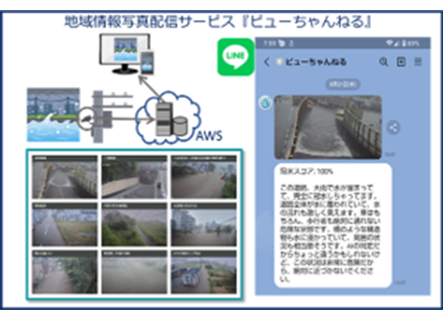 地域情報写真配信サービス『ビューちゃんねる